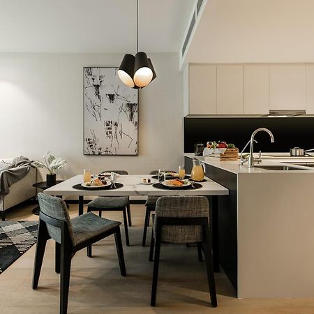 Ascott Star Klcc Kuala Lumpur Hotel Ngoại thất bức ảnh The kitchen and dining area of a typical apartment