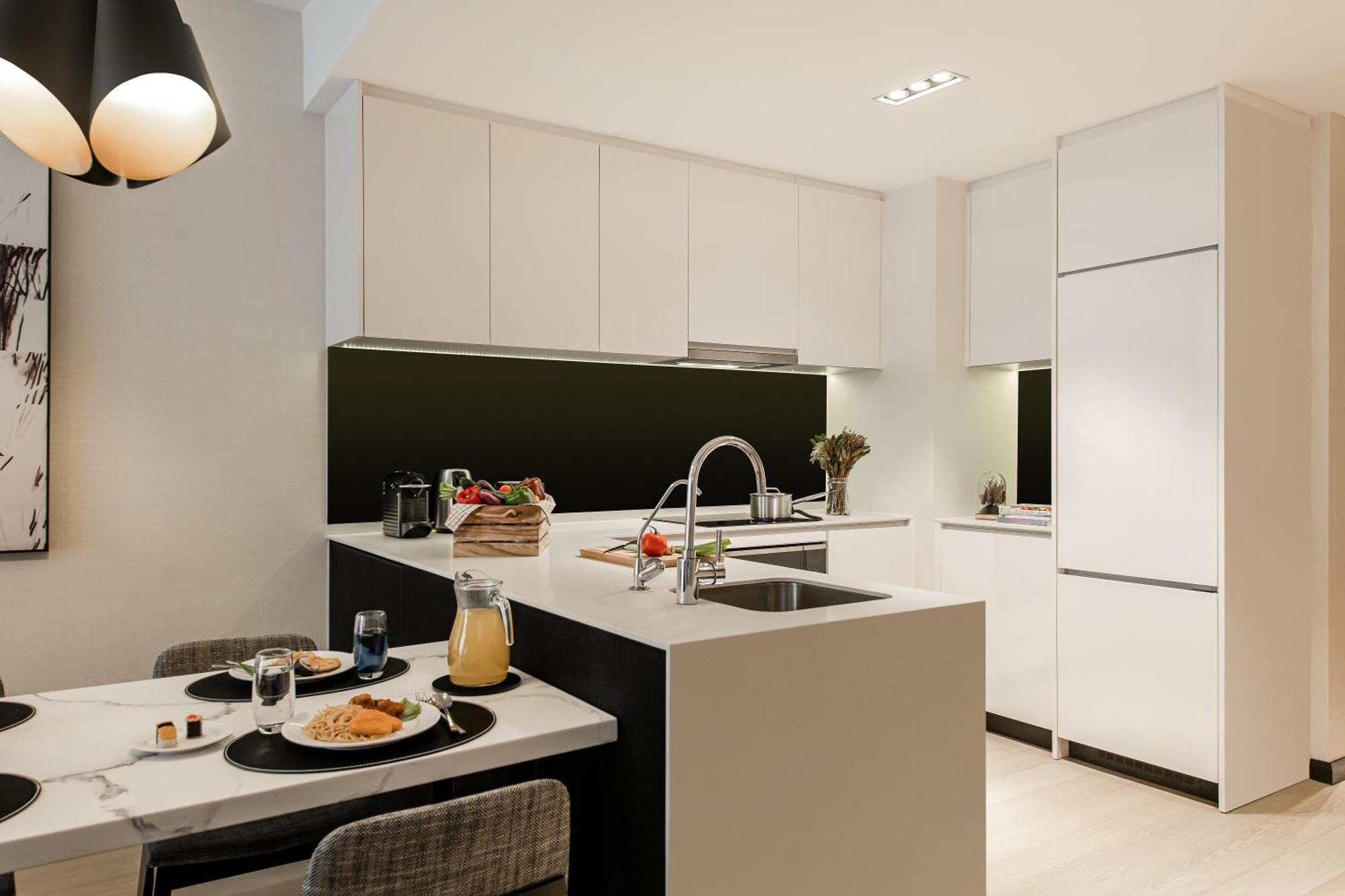 Ascott Star Klcc Kuala Lumpur Hotel Ngoại thất bức ảnh A modern kitchen